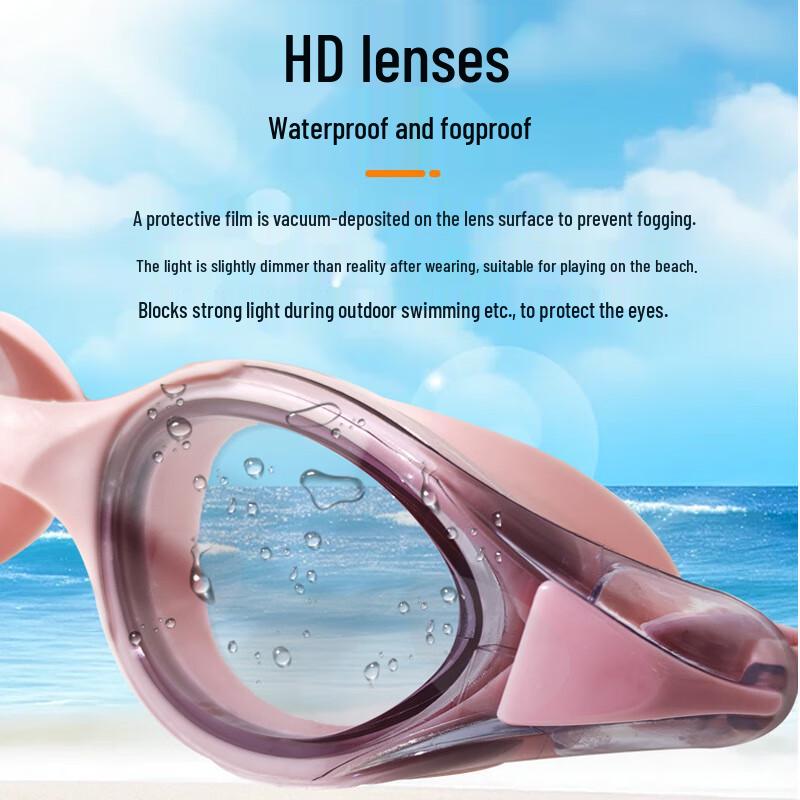 WEZHO Professional Anti-Fog HD Swimming Goggles