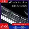 Autocollant de voiture Bande autocollante anti-rayures pour Skoda octavia 2 a7 a5 rapid fabia yeti superb KAMIQ KAROQ kodiaq SCALA citigo virs Acc