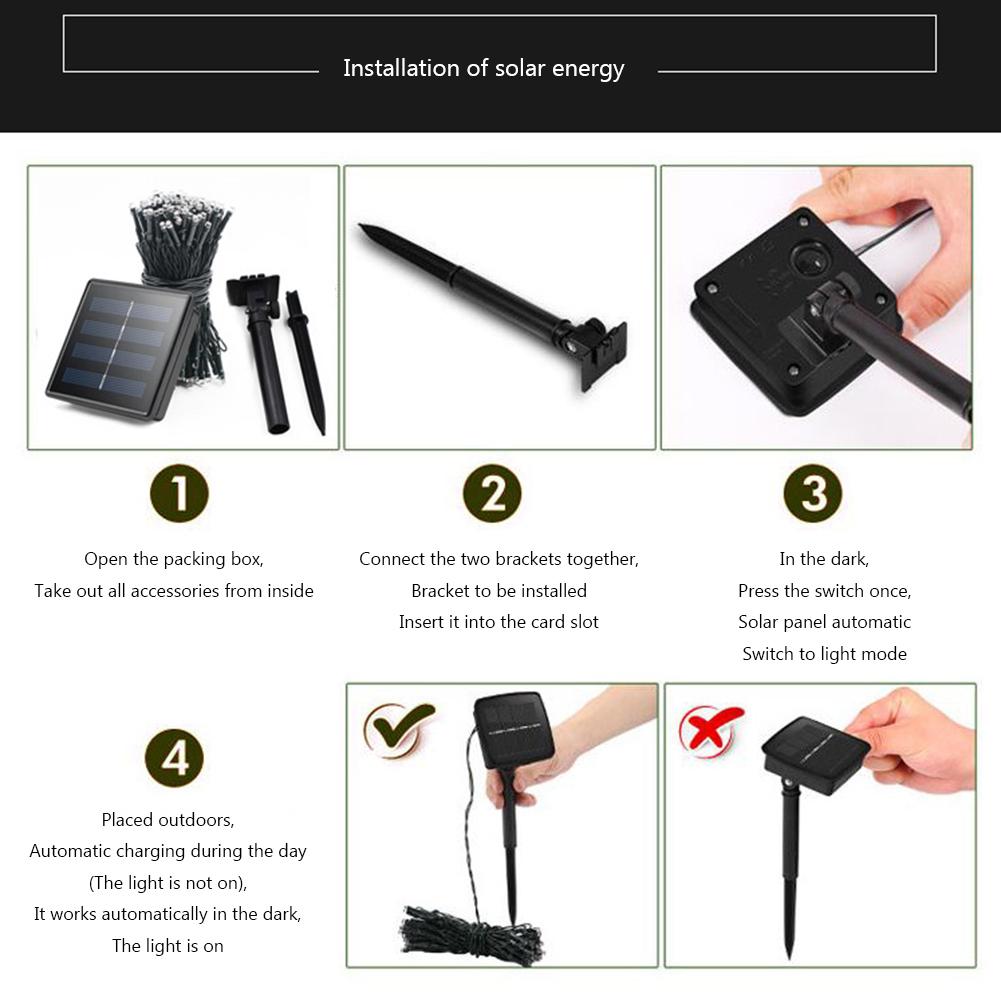 Swing Firefly Solar Lights Waterproof Landscape Solar Lamp Garden Decoration