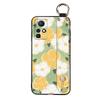 Phone Holder Kickstand Phone Case For infinix Zero X/X Pro/X6811/X6811B Silicone Ring Anti-dust Flower Oil Painting