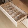 Plastic Adjustable Drawer Organizer Large Capacity Spice Storage Box  for Kitchen