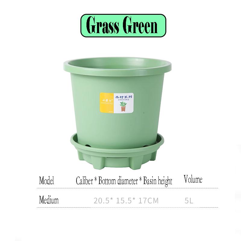 New Nordic Style Thickened Strawberry Bougainvillea Green Hydrangea Breathable Resin Plastic Flowerpot