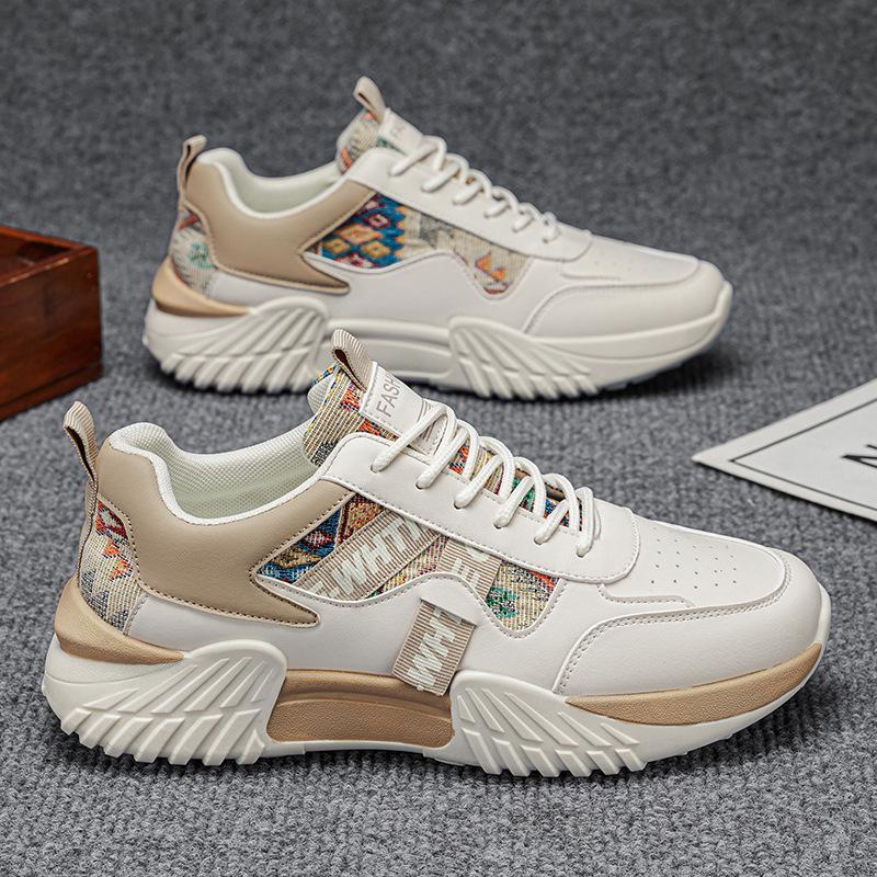 New Summer Breathable Men's Casual Sports Shoes Versatile and Trendy Student Running Shoes Men's Single Shoes
