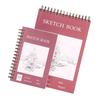 Sketch Book Spiral Wire Bound Hardcover 100 Sheets Acid Free No Bleed Thick Paper Artist Art Student Sketching Drawing Writing Sketchbook Art Supplies