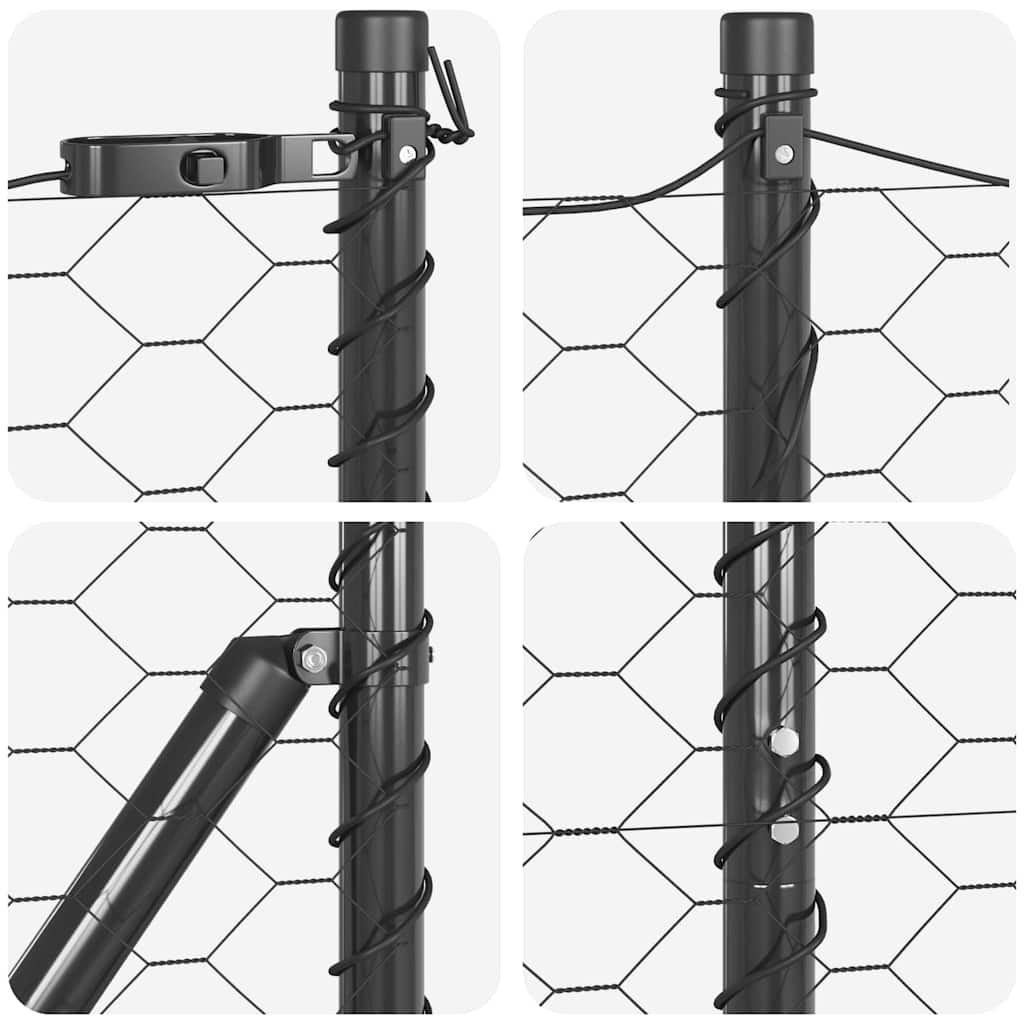 Ground Fix Welded Wire Fence 25 X 1.6 M (W X H)