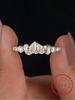925 Silver Classic Marquise Water Drop Zircon Ring For Women Engagement Wedding Luxury High Quality Fine Jewelry