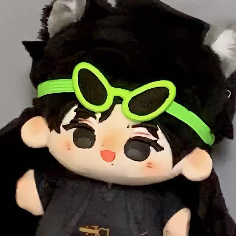 10Cm Mini Doll Ruoyun Zhang Yunian Qing Fan Idle Property Idle Bean Bag Cotton Doll Star Novel Surrounded By Super Cute Fan Nunu