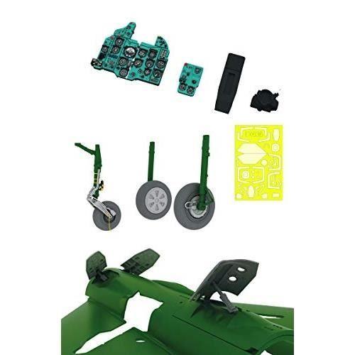 Avion de chasse - EDUARD - MIG-21PF LOOKPLUS - Réplique détaillée - Accessoires de modélisme - Vert