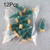 Lot de 12 mini sapins de Noël artificiels, décorations de table, sapin de Noël ...