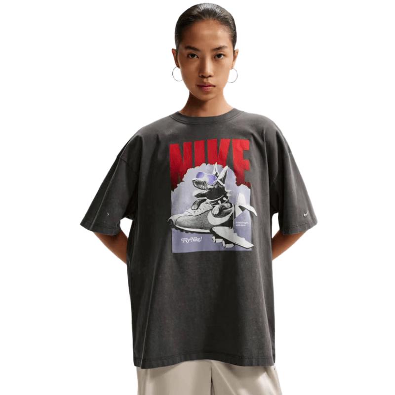 Nike Women s Breathable Casual Short-Sleeve Knit Top IR7588 M