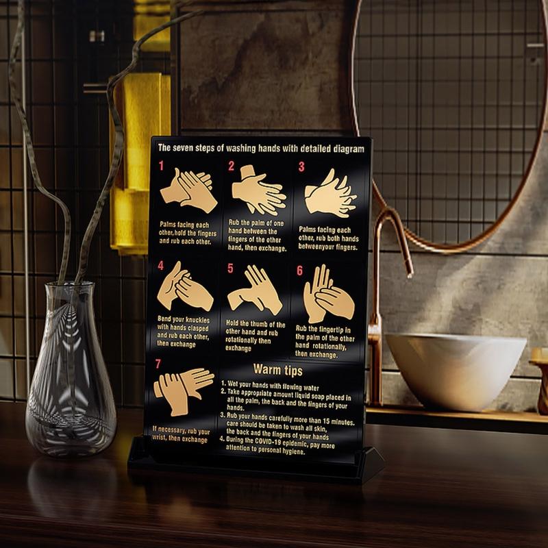 Personalized Epoxy Molds Hand Washing Method Square Silicone Mold for Epoxy Casting DIY Craft Home Table Decor Handmade