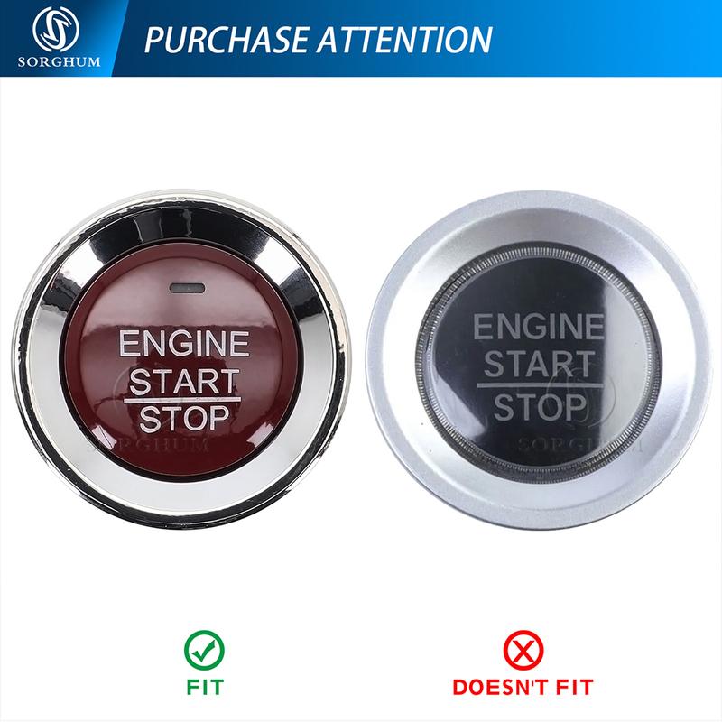 SORGHUM 35881-T4N-702 Engine Key Start Stop Push Button One-Button Ignition Starter Switch For Honda HR-V 1.8L 2016 2017 2018