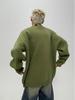 Unisex Color Block Distressed Knit Cardigan - Autumn/Winter Loose Fit Sweater