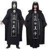 Enchanting Couples Halloween Costume Featuring Dark Wizard And Witch Cloaks For Adults