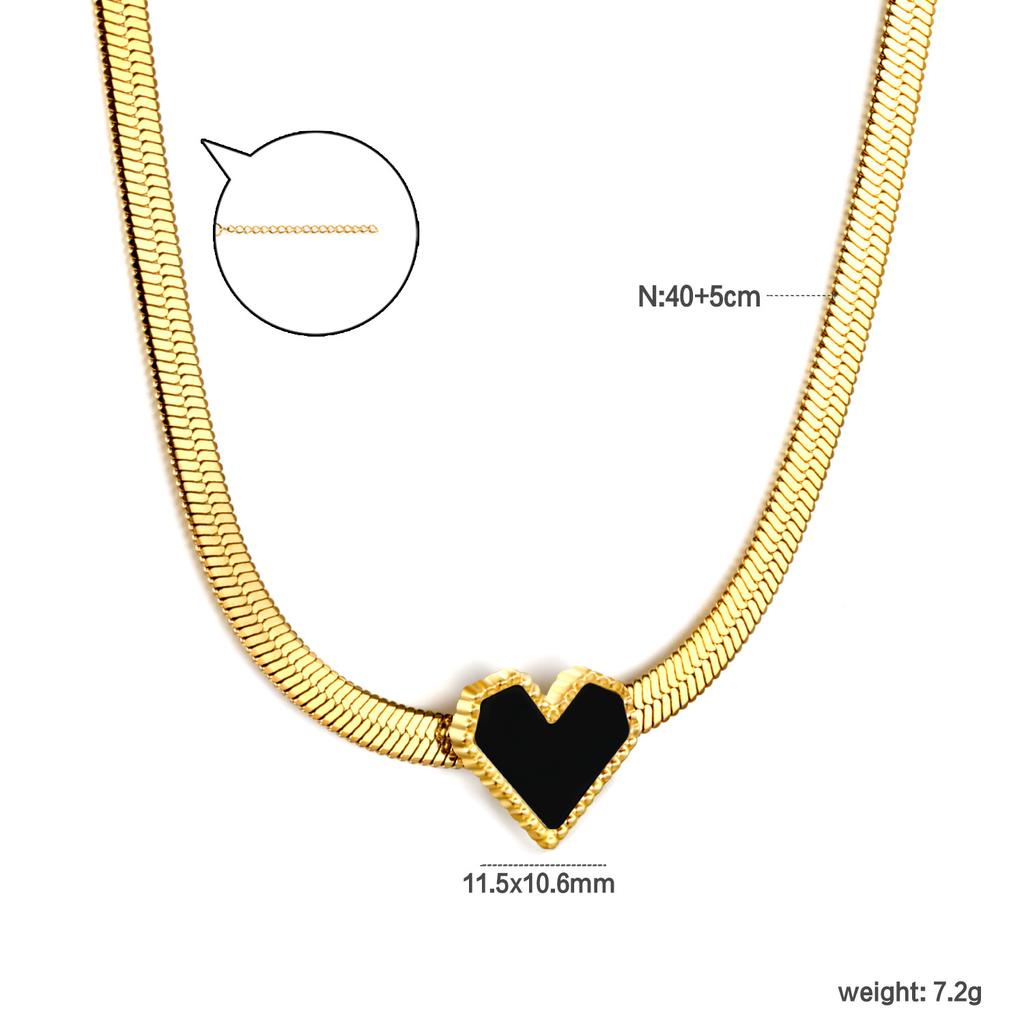 Fashion Metal Dragon Chain Round Clasp Collarbone Pendant Necklace Light Luxury Unique Design Jewelry