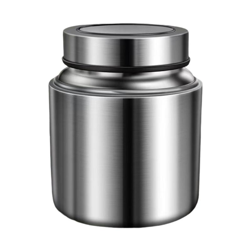 304 нержавеющая сталь банка для хранения продуктов портативный чай кофе контейнер канистра с герметичной крышкой для путешествий кемпинг 1990₽