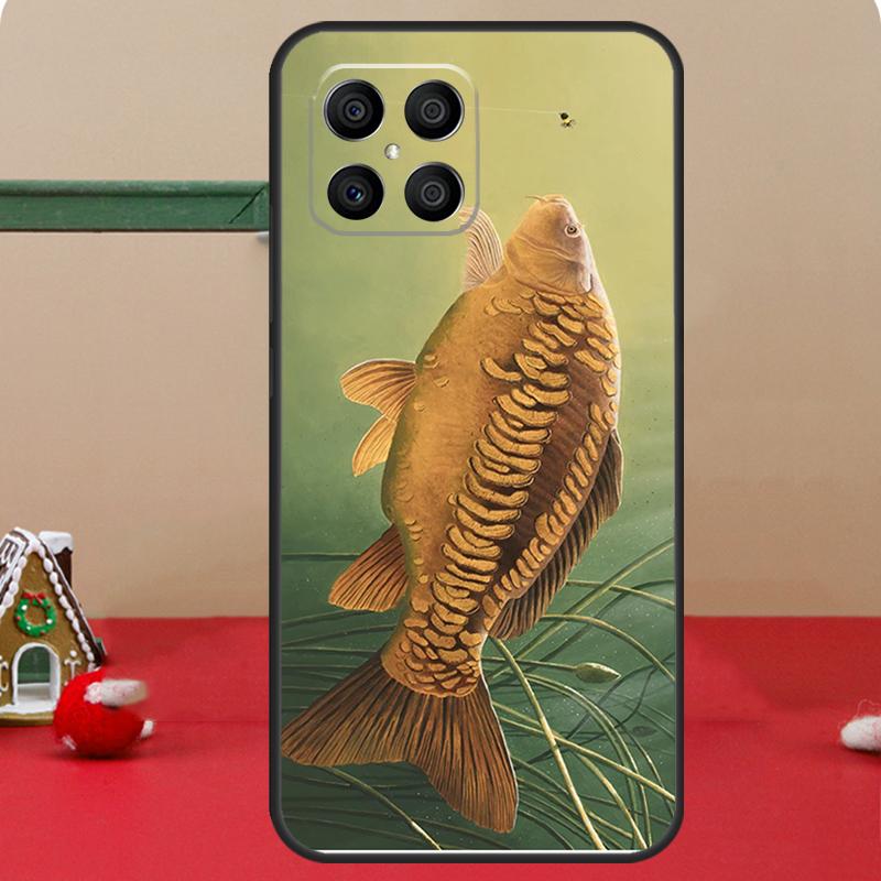 Karpfen Fisch Hülle Für Honor Magic 8 5 6 7 Lite Honor 400 Pro 200 70 90 X8c X8b X9a X9b X9c X9d Win Abdeckung