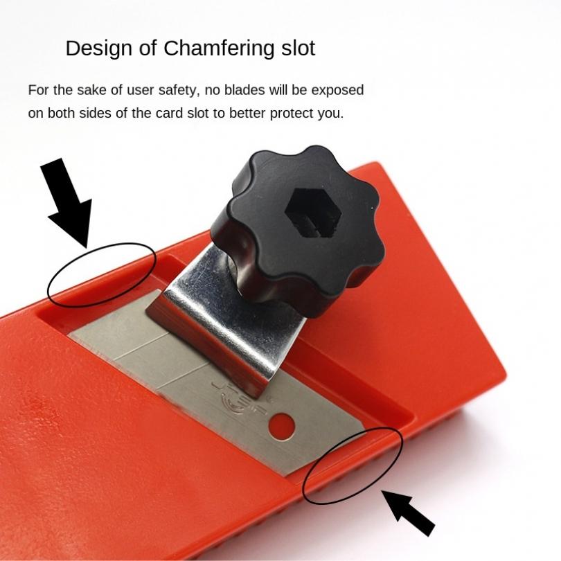 Handheld Manual Woodworking Chamfer Plane, Portable Hand Planer for Carpenter Edge Trimming and Chamfer Processing
