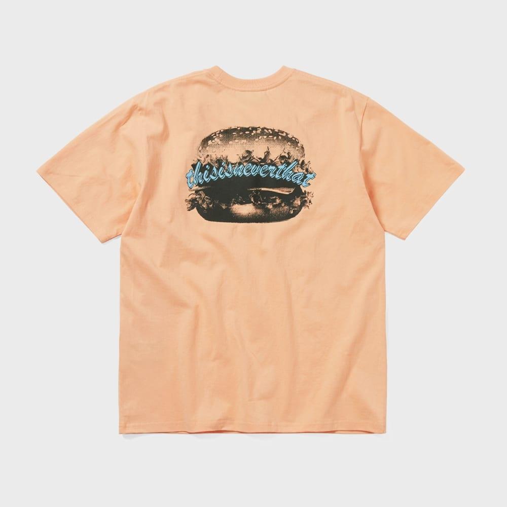 ThIs Is Never That Hamburger Tee Apricot