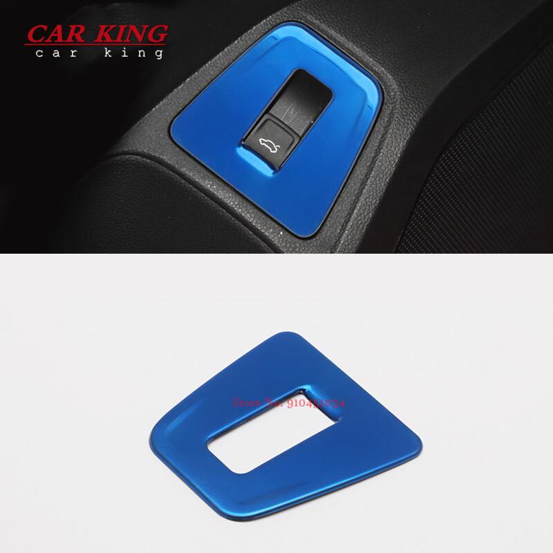 For VW Tiguan MK2 2017-2021 Car Tailgate Trunk Switch button panel trim cover Auto products Interior modification Accessories 4eg