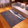 Beach Concept Landscape Living Room Carpet Bedroom Dining Room Floor Mat Pattern Size