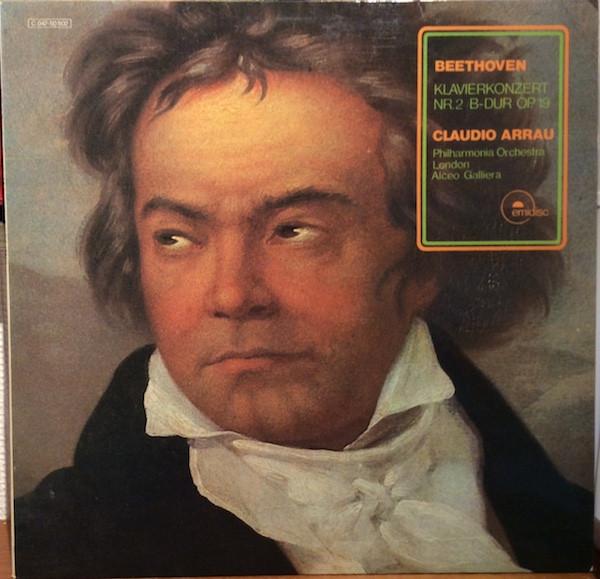 

LP Record LUDWIG VAN BEETHOVEN CLAUDIO ARRA Klavierkonzert Nr. 2 BDur Op. 19 1C04750502 Emidisc Germany Classical Used