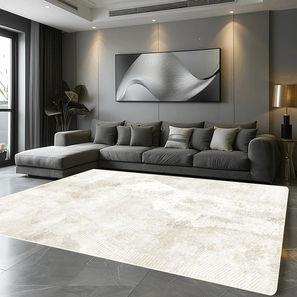 Dekoration Zuhause Teppiche für Wohnzimmer Waschbar Abstrakt Großer Teppich Schlafzimmer Bettseite Bodenmatte Flur Sofa Bereich Teppiche Rutschfest