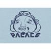 Palace x Evisu Tri-Godhead Hood Dusty Blue Unisex Tops P21EVHD003