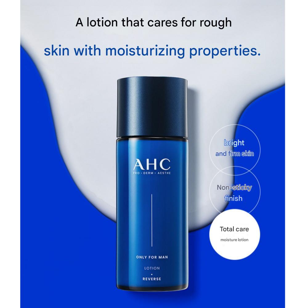 [Geschenk für Männer] AHC Only For Men Hautpflege 2-teilig + Verpackungsbox Set  (Toner 150 ml + Emulsion 150 ml)