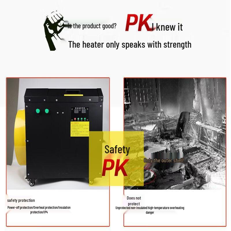 Industrial Electric Fan Heater