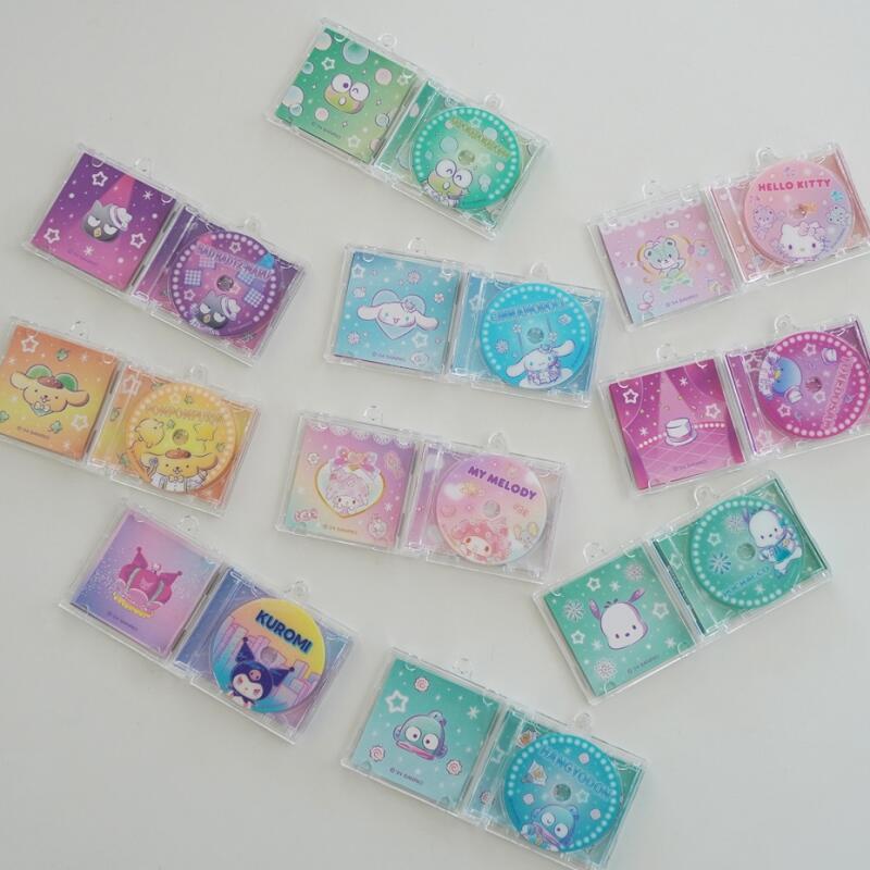 Sanrio Random Draw CD Case Keychain 10 Types Authentic Keychains