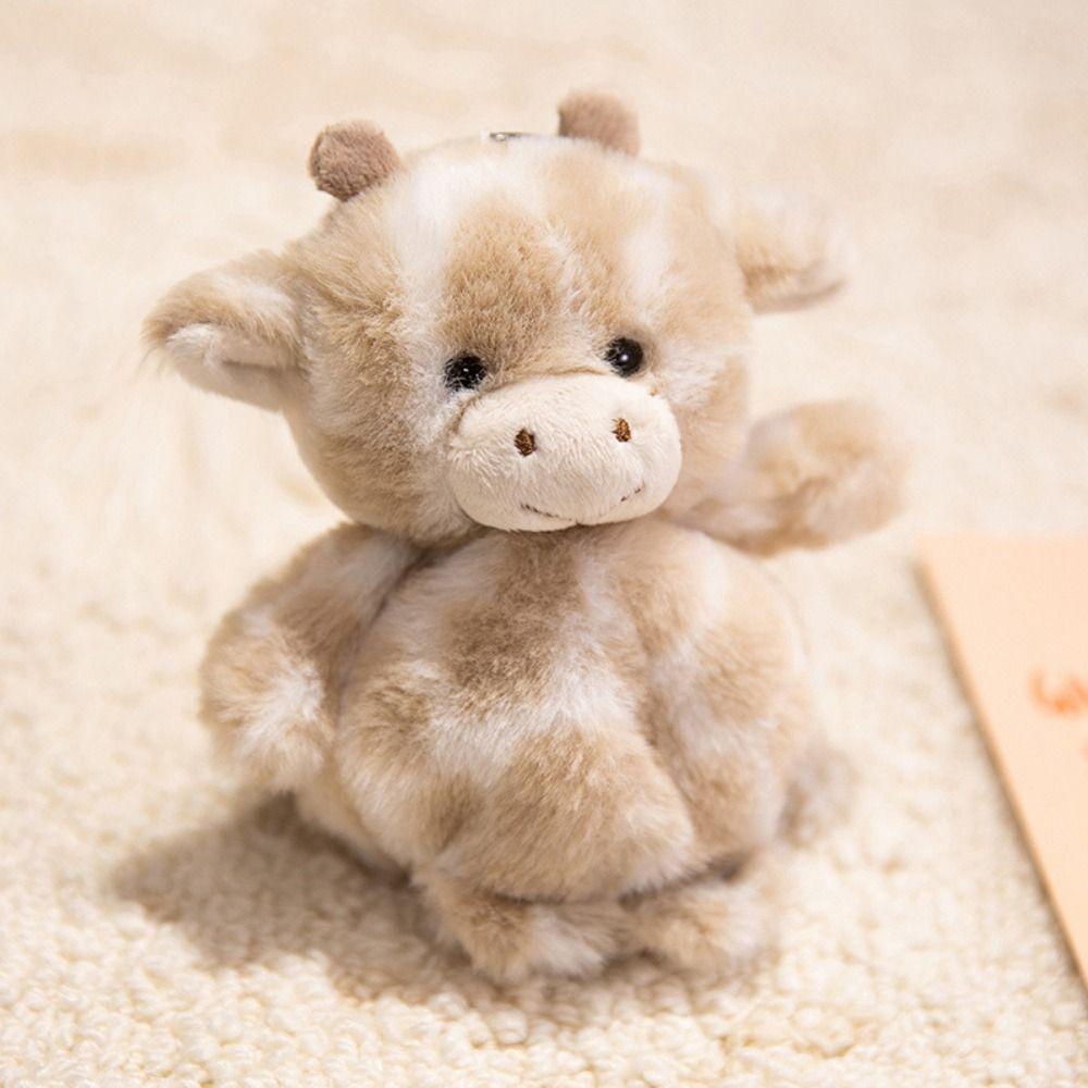 Cats Plush Keychain Lovely Design Zoo Animals Plush Keyring Plush Dolls Pendant  Gift Giving
