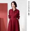 ELLASSAY 2026 Early Spring Elegant Shirt Dress