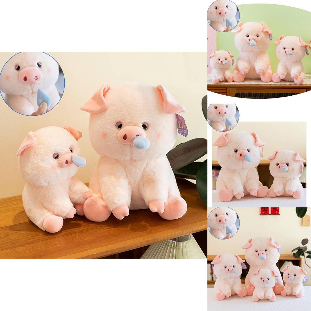 Adorable Pink Pig Plush Toy For Girls Soft Stuffed Animal For Cozy Sleep Companion