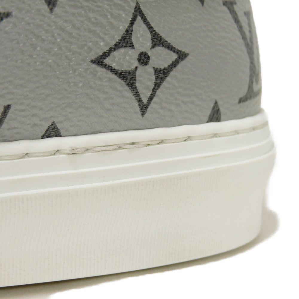 Used 12564 Trocadero Line 7896 6 Eclipse Black Silver Blue Low-Cut 9.8" Monogram Cobalt Men's from Japan AUTHENTIC