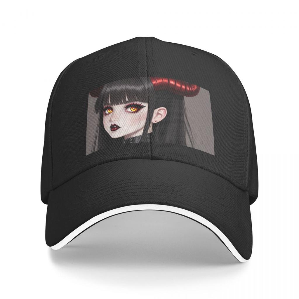 Goth Girl Cute Artwork 6 A Baseball Caps Hat
