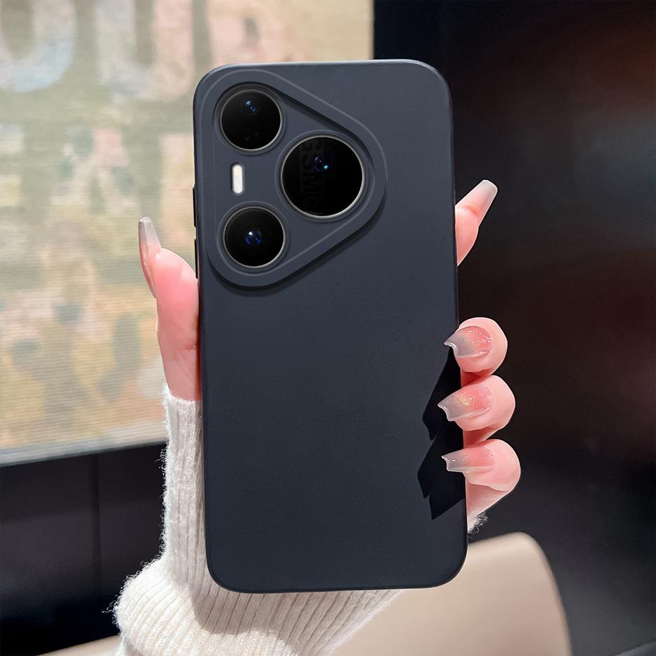 

For Huawei Pura 80 Pro Plus Ultra Case Simplicity Solid Color Soft Silicone Protective Bumper Cover Ultrathin Anti Scratch Funda Huawei Pura 80 Pro