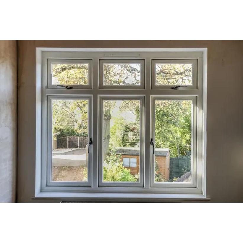 DN Aluminium Sliding Window 2.0mm Thermal Break Structure Slide Window Smoothly Metal Frame Soundproof Window for House