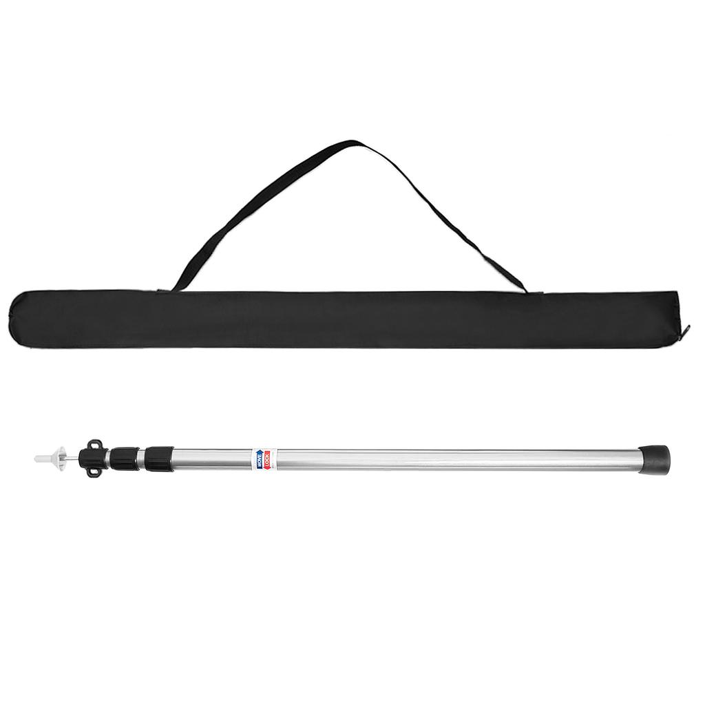 Thicken Aluminum Alloy Tent Pole Adjustable Tent Support Rods Beach Shelter Tarp Awning Pole