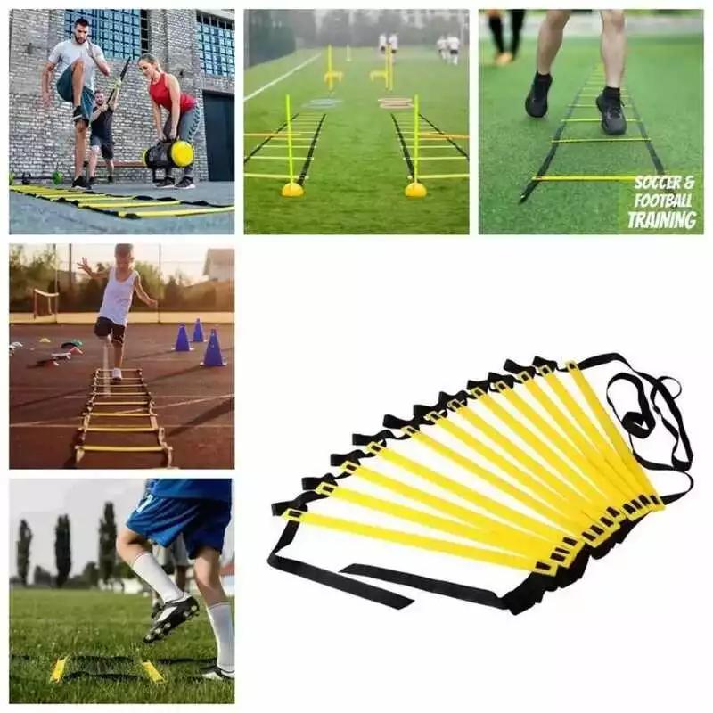 Agility Ladders Nylon Straps For Speed Training And Sports Flexibility Agility Football Training Energy Ladder Equipment