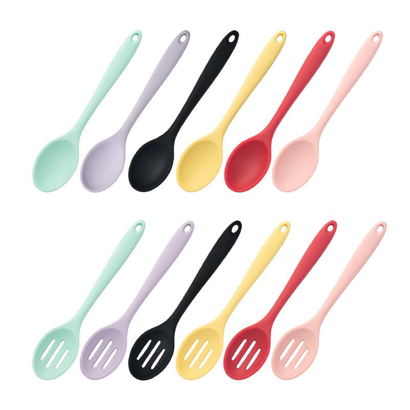 Silicone Full-Cover Colander & Soup Spoon for Kids