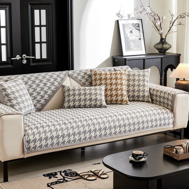 Qiandongge Chenier Sofa Cushion Is Universal In All Seasons  New High-End Seat Cushion Non-Slip Sofa Cover Cover Cloth
