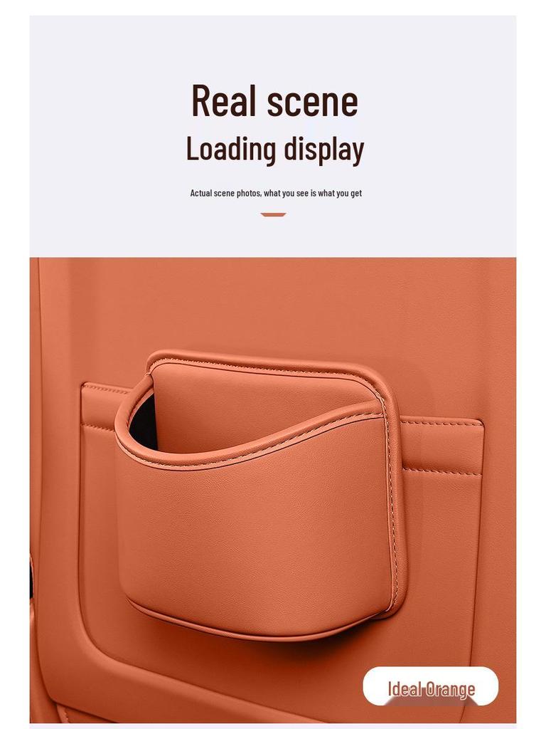 Zhiji R7 Car Multi-functional Trash Can Storage Box Organizer