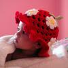 New Handmade Knitted Cat Ear Woolen Hat, Windproof and Warm Adult Hat