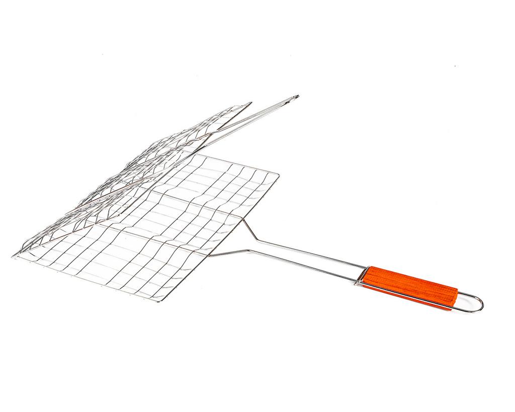 GRID MESH BASKET FOR GRILLING FISH E-6256