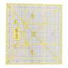 2pcs plastic Fabric Cutting Ruler 15cm x 15cm Quilting Tool DIY Square Quilting Ruler  For Sewing