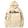 Men Hoodies 2021 Lil.Peep Rose Cry Baby Hoodie