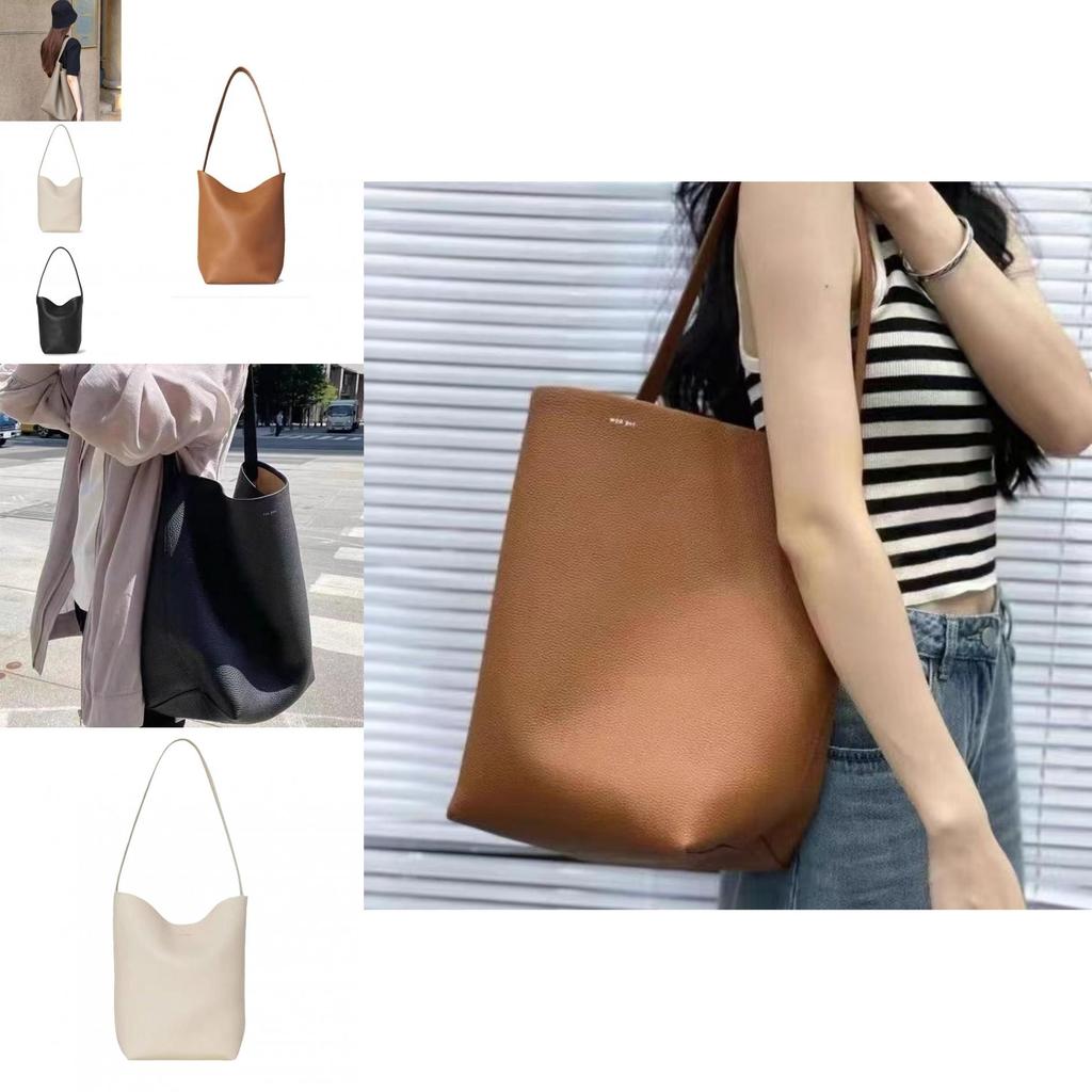 Elegante Borsa a Secchiello The Row in Vera Pelle per un Uso Quotidiano alla Moda