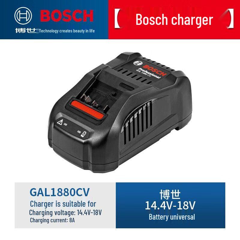 Bosch 12V/18V Lithium Battery Charger GAL1880CV CN plug (adapter included)