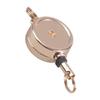 Metal Casing Retractable for Key Ring Zinc Alloy Carabiner Keychain for Handbag